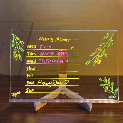 🖌Fashion Hot Sale 49% OFF -  LED Note Board with Colored Pens