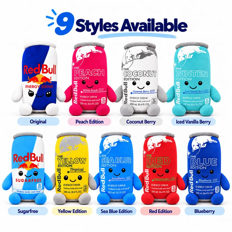 🔥Special 50%OFF🎁Energy Drink Can Plushie – Your Cute Desk Buddy