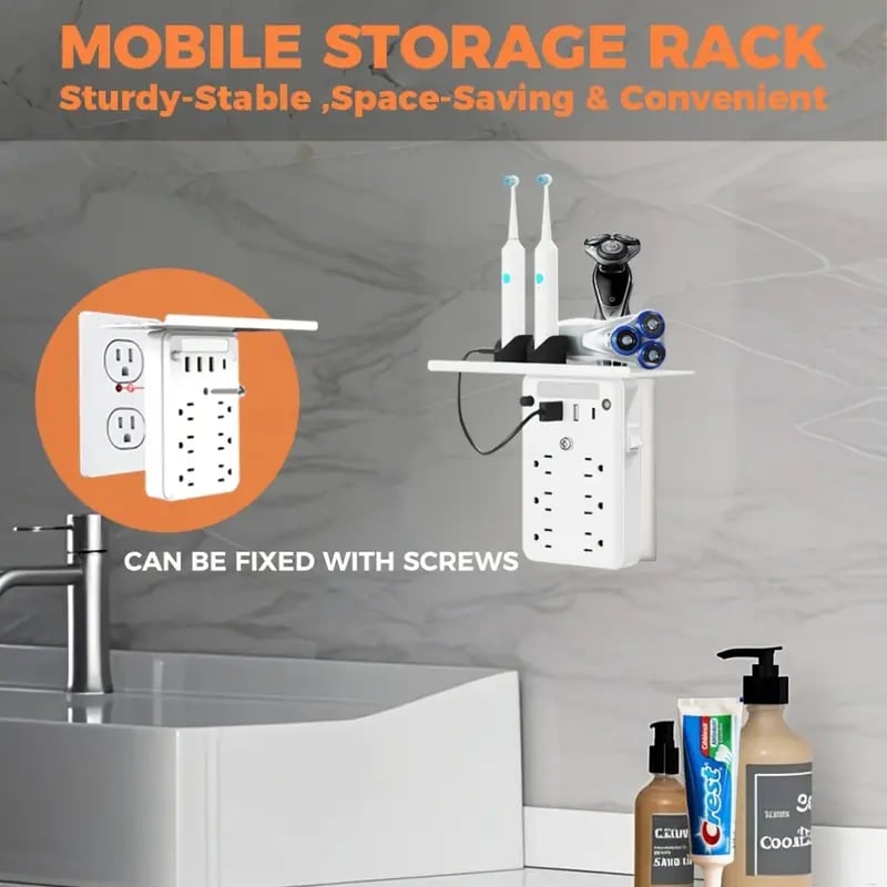 Wall Outlet Extender with Shelf Night（Buy 2 Free Shipping✈️）