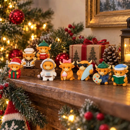 24-Day Highland Cow Advent Calendar