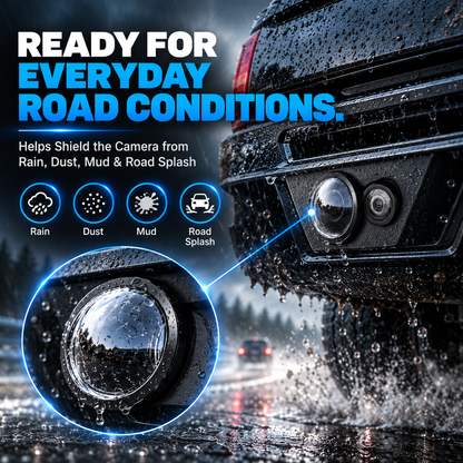 Universal Rear Camera Lens Protector Cover – Clear Low-Profile Shield for Dust, Rain & Road Debris