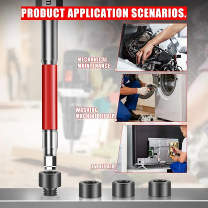 All-in-One Pagoda Hex Screwdriver Bit Set (6PCS) - Universal Magnetic Impact Bits