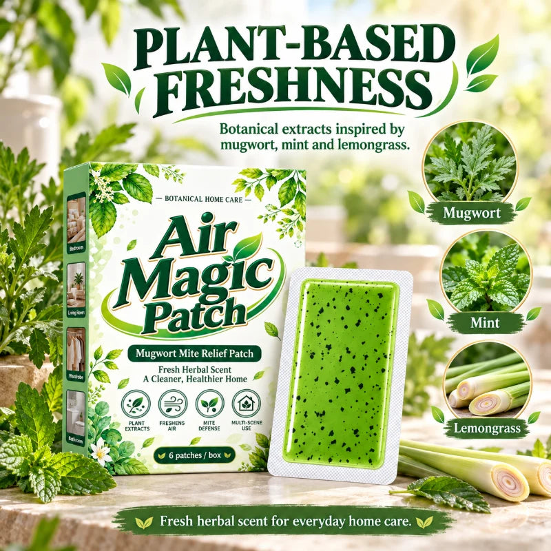 Long-lasting Mugwort Mite Relief Patch-1 Pack (6 Patches)