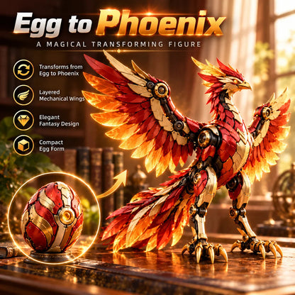 2-in-1 Transforming Mechanical Owl Egg