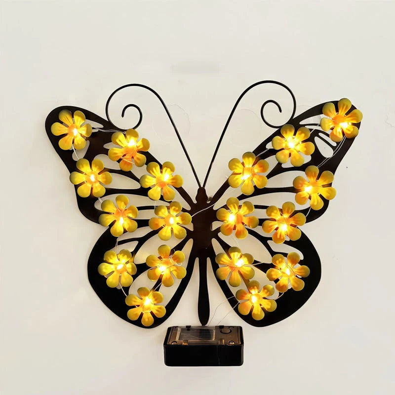 Solar Butterfly Garden Light