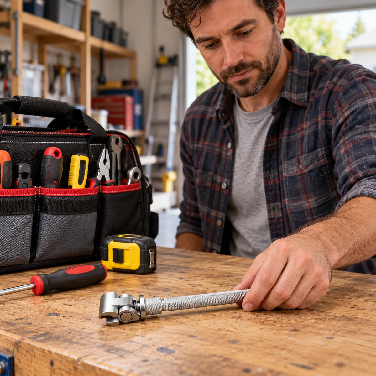 Adjustable Steel Door Hinge Wrench