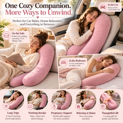 🚗 Make Every Journey Cozier! 💕 A Soft Hug Wherever You Go