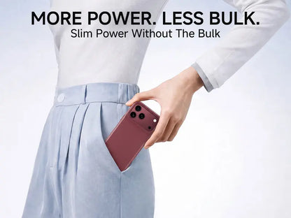 🔋Power Case for iPhone  – Slim Protective Battery Case & Dual Charging Power Bank Kit, Type-C Fast Charge, Lightweight Lightweight & Perfect Couple Gift