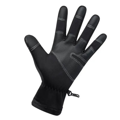 Outdoor Winter Gloves, Touchscreen andWindproof Full-Finger Gloves for Sports