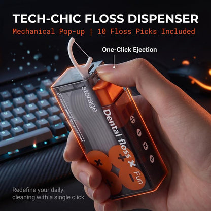 Reusable Dental Floss Pick Dispenser