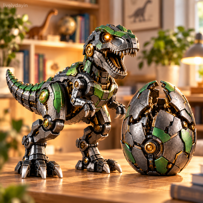 🔥⚙️🦖 Mechanical T-Rex Egg – From Mysterious Egg to Mighty Robotic Dinosaur!