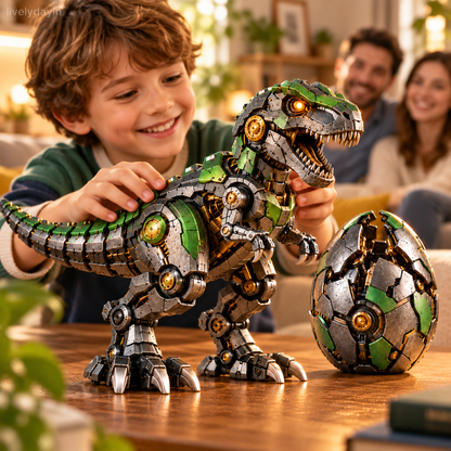 🦖🥚 NEW ARRIVAL🔥 Mechanical T-Rex Egg – From Mysterious Egg to Mighty Robotic Dinosaur! 🥚⚙️✨