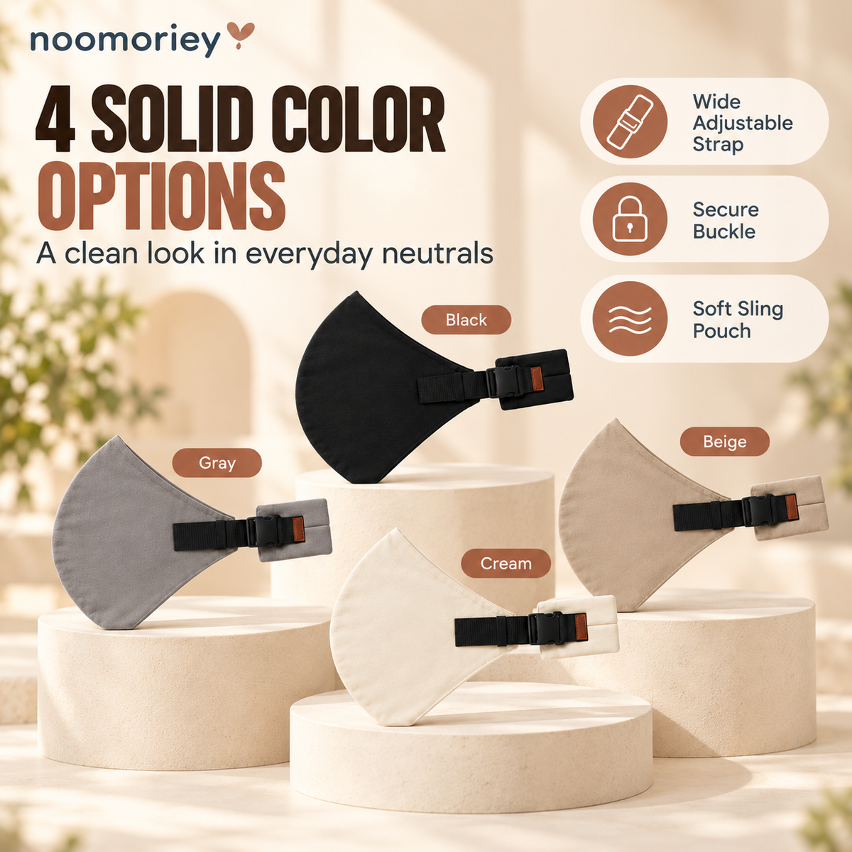 Baby Sling Carrier – Soft, Hands-Free Comfort for Parents