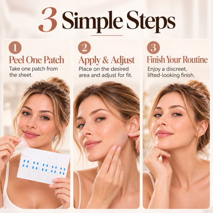 ✨Buy One Get One Free,160 Pcs Invisible Face Lift Tape