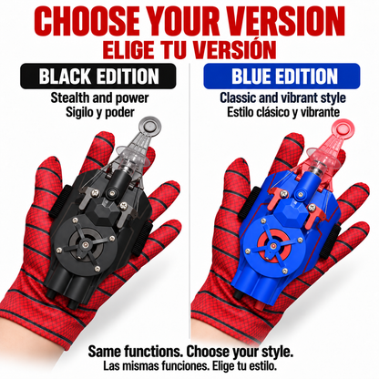 🕸️⚡ WebStrike™ Wrist Launcher – Rechargeable Web-Shooting Action