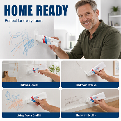 ❤️2-in-1 Wall Repair Paint with Built-In Roller