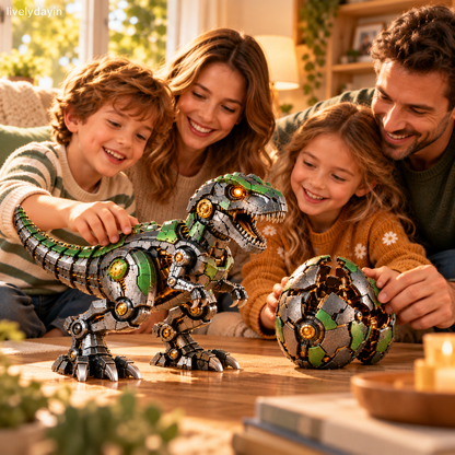 🔥⚙️🦖 Mechanical T-Rex Egg – From Mysterious Egg to Mighty Robotic Dinosaur!
