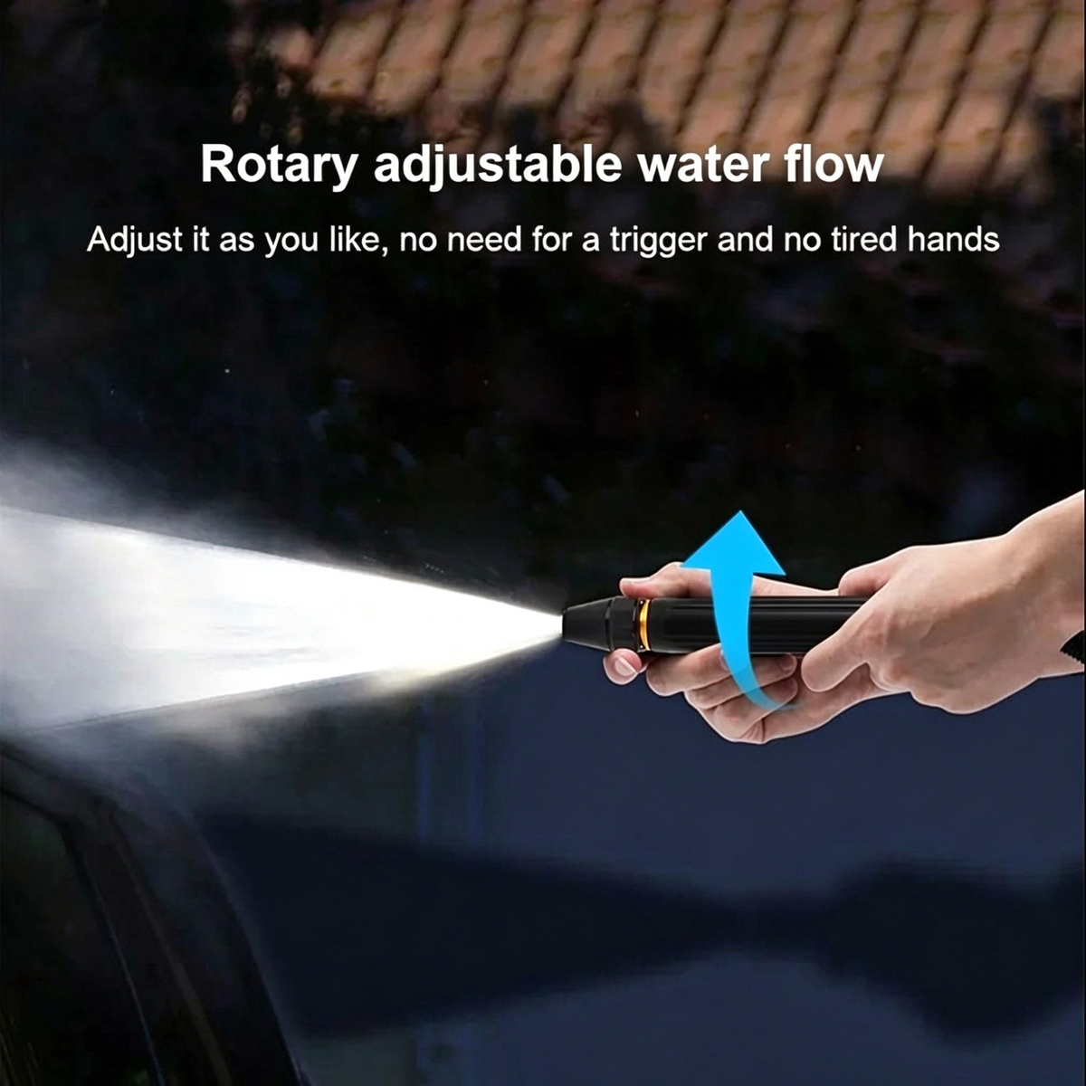 🔥High-Pressure Car Wash Water Gun Booster Nozzle Garden & Auto Dual Use Power