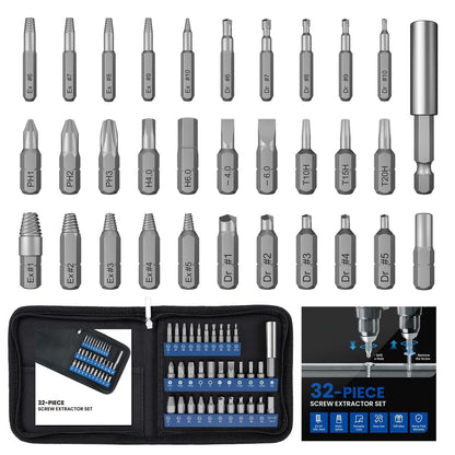 55‑in‑1 Precision Magnetic Screwdriver Kit, Bendable L‑Shape Repair Tool Set for Electronics & Household Maintenance