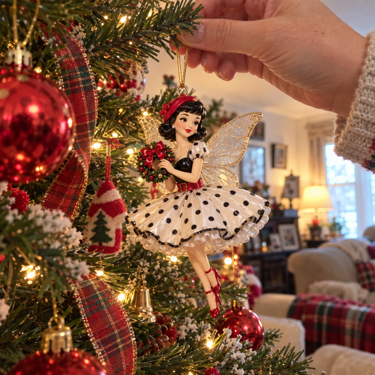 🔥LAST DAY 49% OFF🎄Vintage Fairy Christmas Ornaments