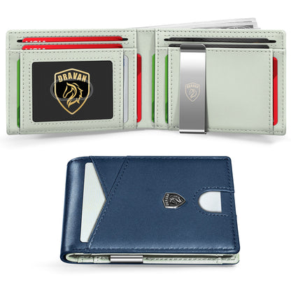 Men’s Leather Wallets with RFID Anti-Theft Protection