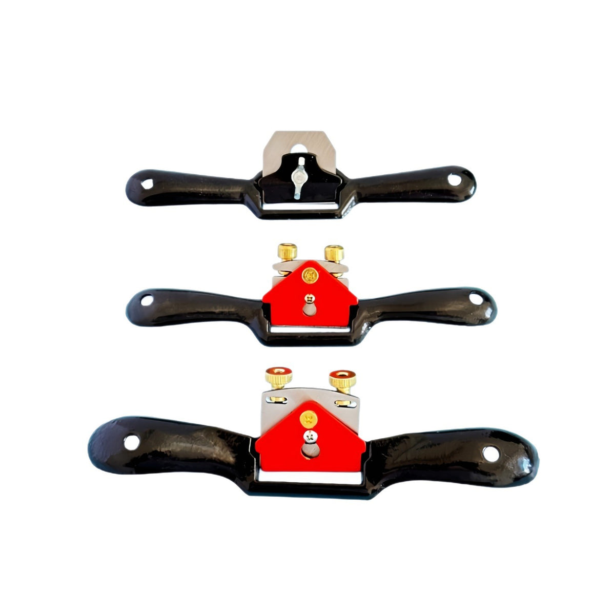 Adjustable Spokeshave Tool for Woodworking, Small Hand Plane with Dual Knobs