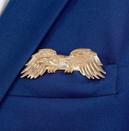 🐊✨ Luxury Sculpted Animal Brooch – Premium Statement Piece for Suits & Blazers