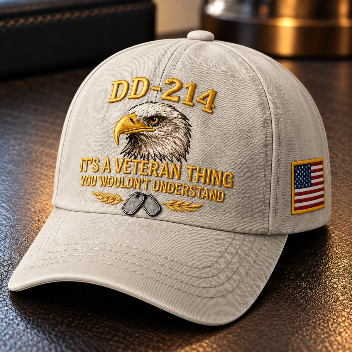 🎁100% Handmade DD-214 Veteran Honor Embroidered Cap(𝐂𝐡𝐚𝐝 𝐒𝐦𝐢𝐭𝐡 𝐇𝐚𝐧𝐝𝐦𝐚𝐝𝐞®)
