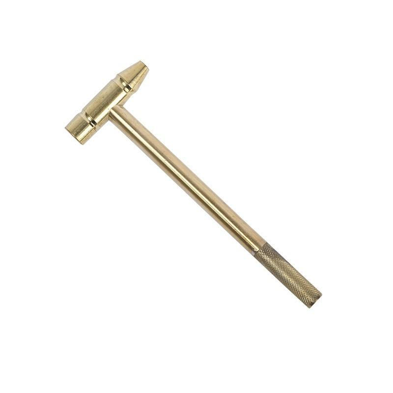 6-in-1 Mini Multi-Tool Hammer & Screwdriver Set – Compact Gold Hand Tool