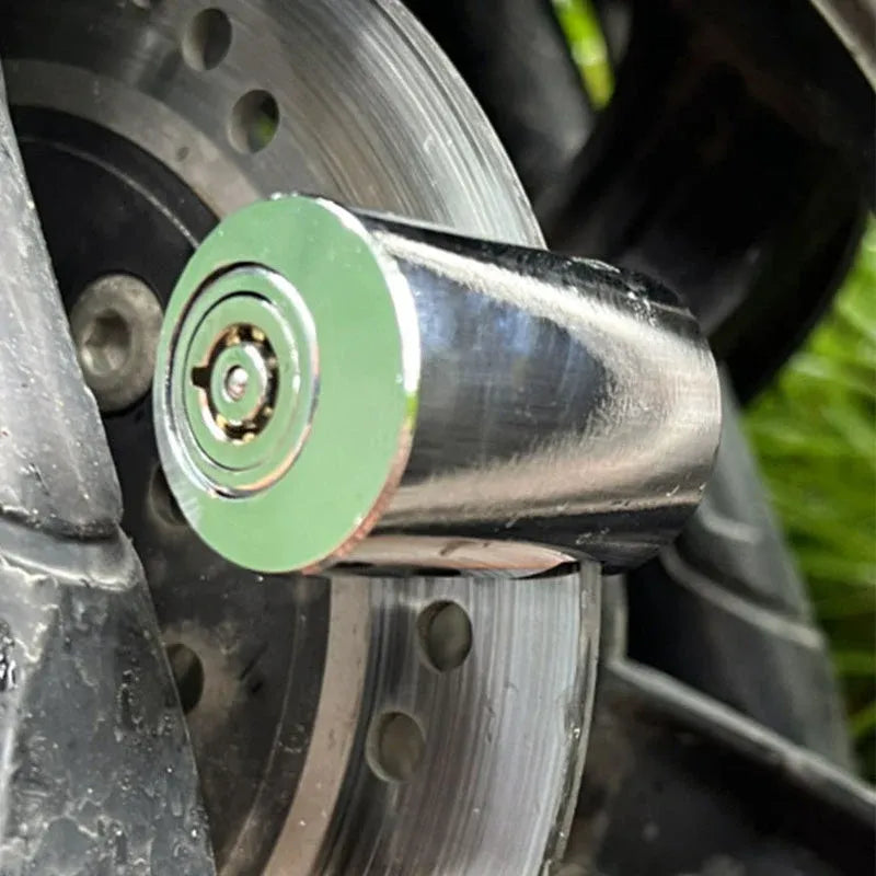 🏍️ Motorcycle & Bicycle Disc Brake Lock with Push-to-Lock Design