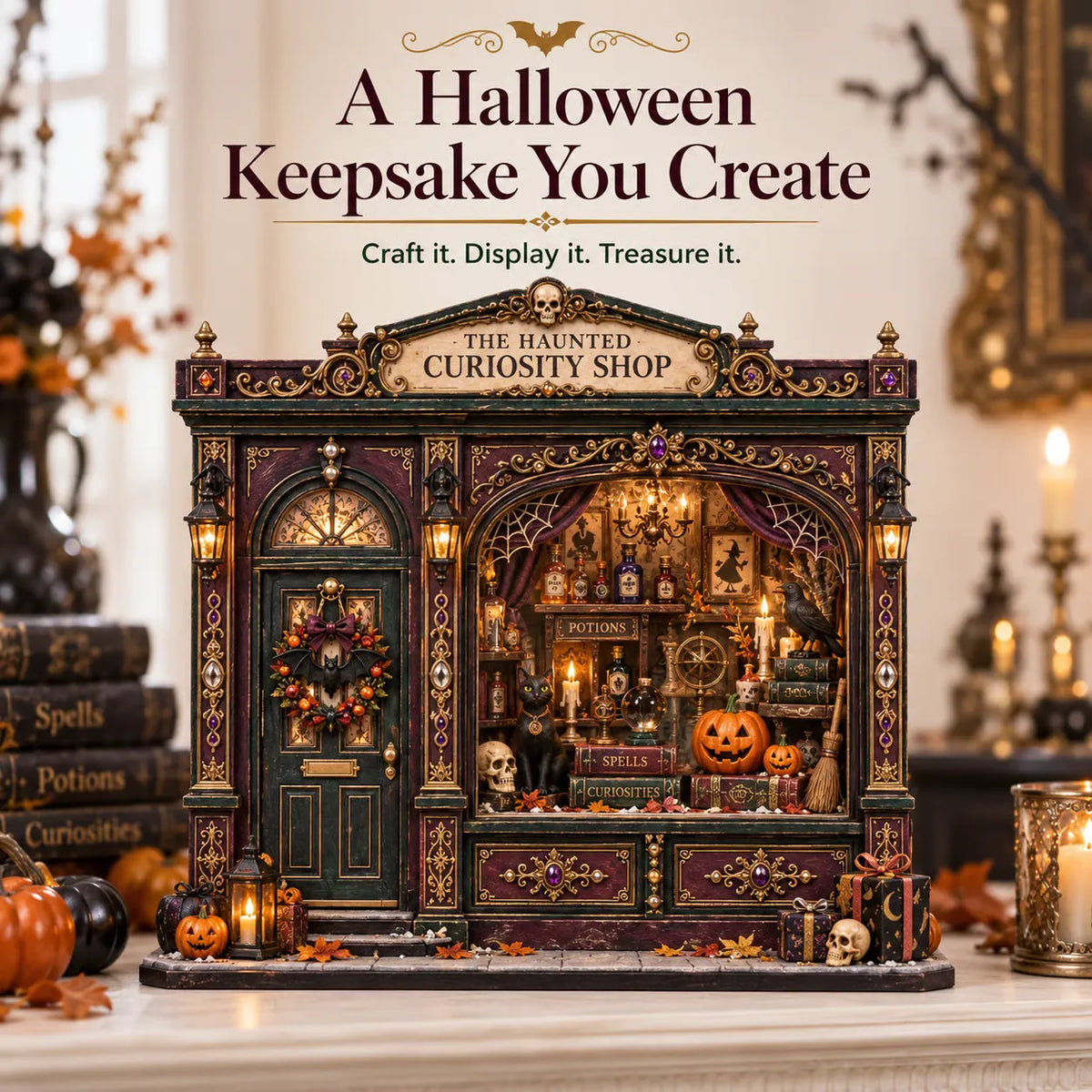 🎄 The Christmas Wish Cottage™-3D Slot-In DIY Christmas Craft Kit