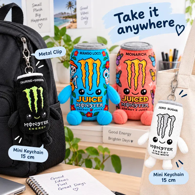 🔥Special 50%OFF🎁Energy Drink Can Plushie – Your Cute Desk Buddy