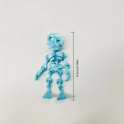 2026 Hot Sale💀 3D Printed Skeleton Mini Statues – Fun Spooky Decor!
