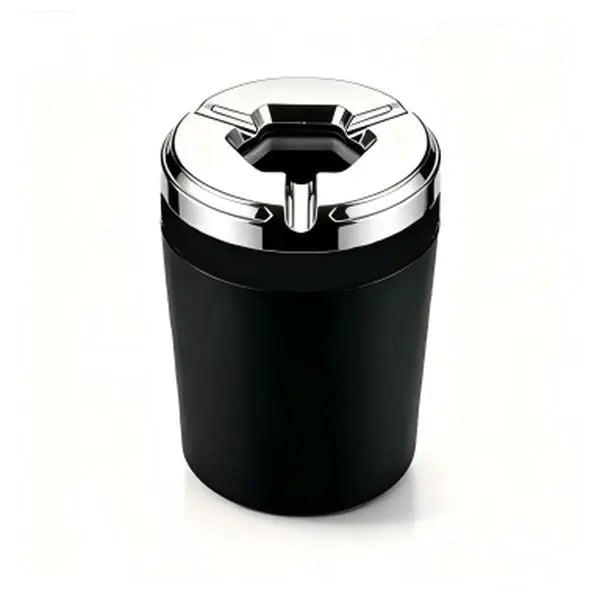 Rotating Sealed Lid Car Ashtray Odor Resistant Auto Cigarette Ashtray Fits Vehicle Cup Holder