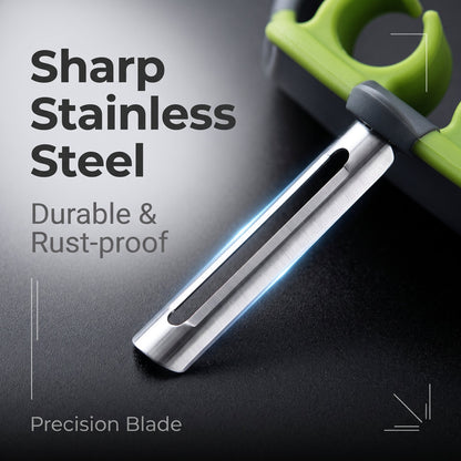 🔥Buy 1 Get 1 Free🔥2 PCS Stainless Steel Finger Peeler For Easy Fruit And Vegetable Peeling In The Kitchen