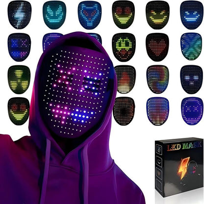 🎃2026 Halloween LED Skull Horror Mask