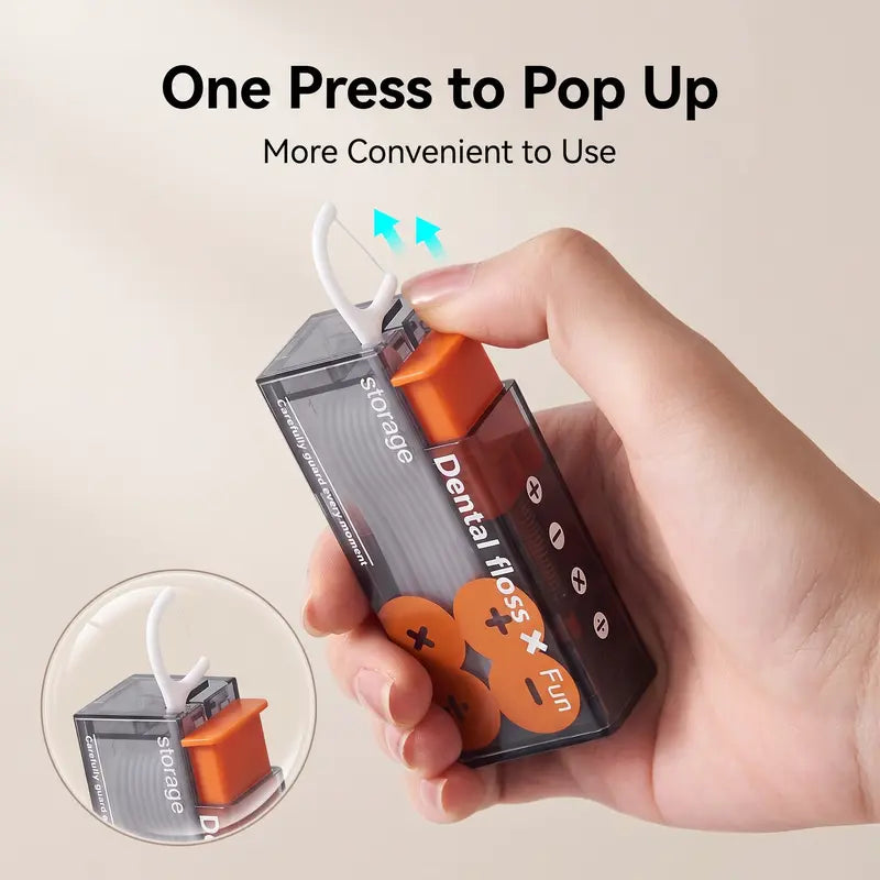 Reusable Dental Floss Pick Dispenser