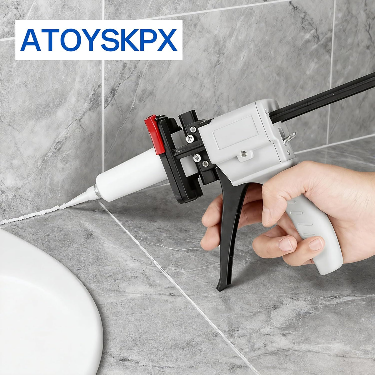🔧 Labor-Saving Manual Tube Squeezer Glue Gun
