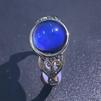 Stylish and Creative Sweet-Style Color-Changing Mood Stone Ring
