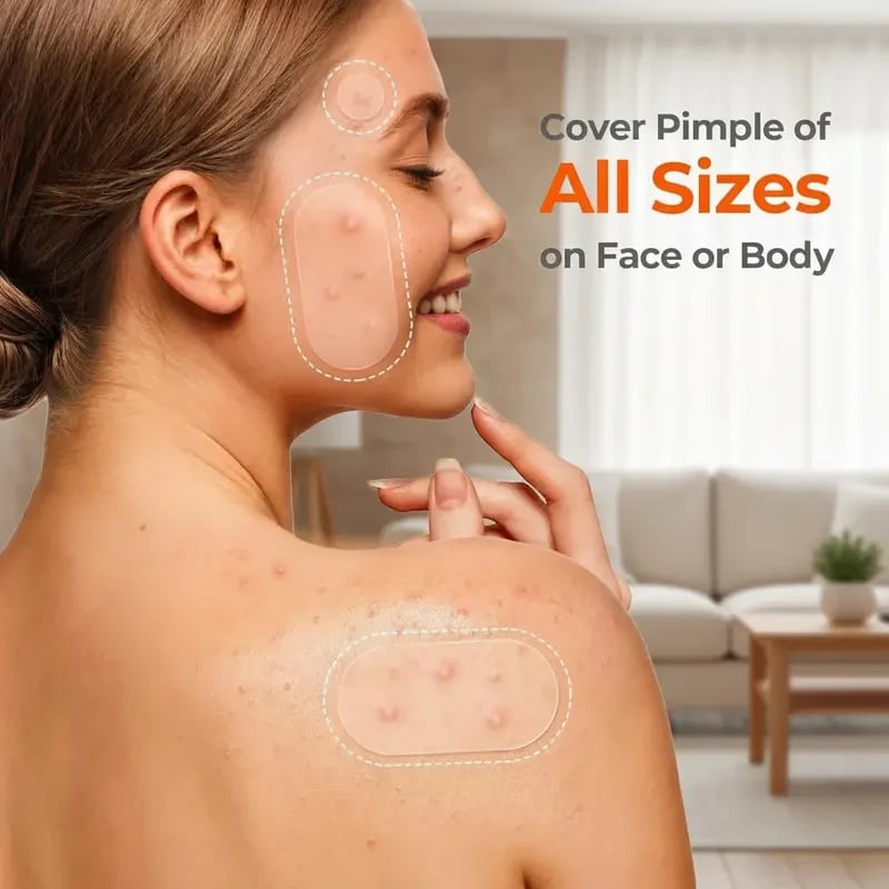 609 Count Pimple Patches for Face, Hydrocolloid Acne Patch Bulk