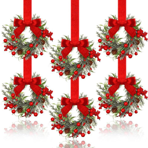 Christmas Bowknot Ribbon Garland – Festive Home & Holiday Decor