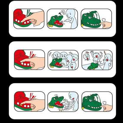 Funny Finger Dentist Game, Tricky Crocodile Teeth Prank Gag Gift Toy