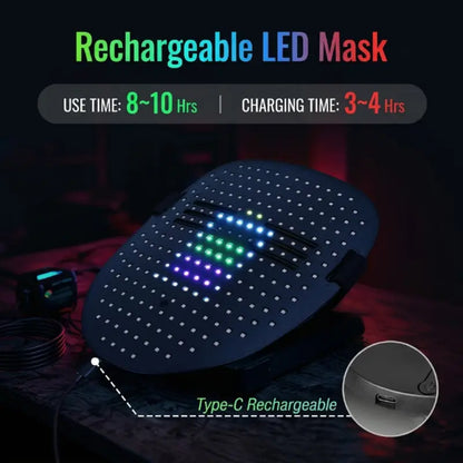 🎃2026 Halloween LED Skull Horror Mask