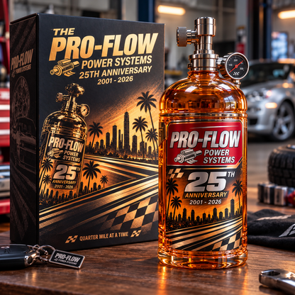 ⏳ Last Day 49% OFF – 25th Anniversary Street Racing Nitrous Tank Whiskey Decanter with Collector’s Box