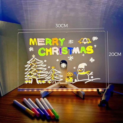 🖌Fashion Hot Sale 49% OFF -  LED Note Board with Colored Pens