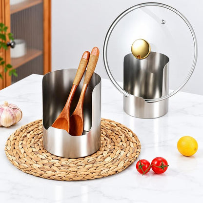 Thickened Stainless Steel Utensil Organizer