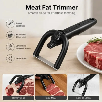 🥩Beef & Pork Slicer-Handheld Meat Fat Trimming Knife