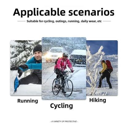 Outdoor Winter Gloves, Touchscreen andWindproof Full-Finger Gloves for Sports