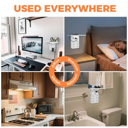 Wall Outlet Extender with Shelf Night（Buy 2 Free Shipping✈️）