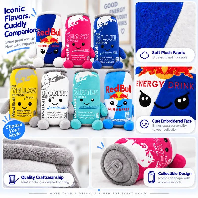 🔥Special 50%OFF🎁Energy Drink Can Plushie – Your Cute Desk Buddy